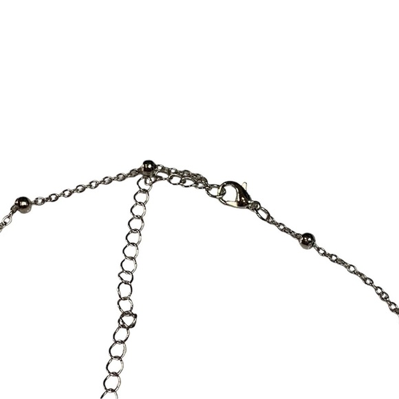 Silver beaded necklace 3 for $25 ❤️ - Picture 2 of 2